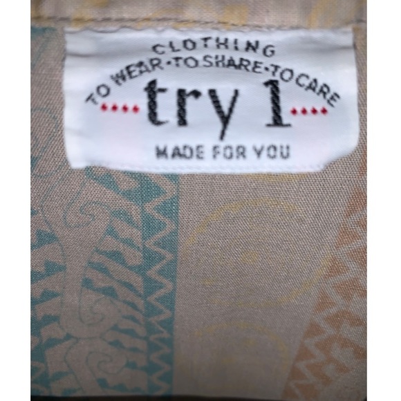 Try 1 beige button down - Picture 5 of 9